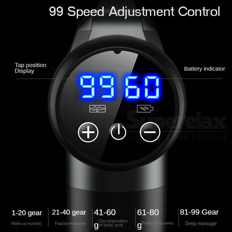 Fascia Gun 99-Level Muscle Massager