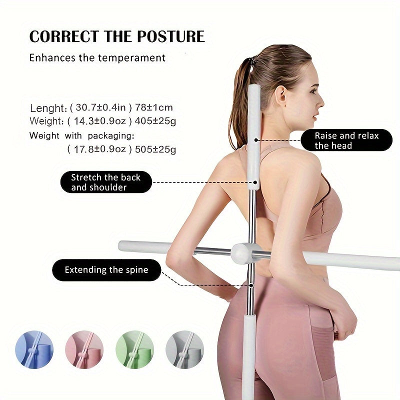 Yoga Body Stick for Posture & Flexibility