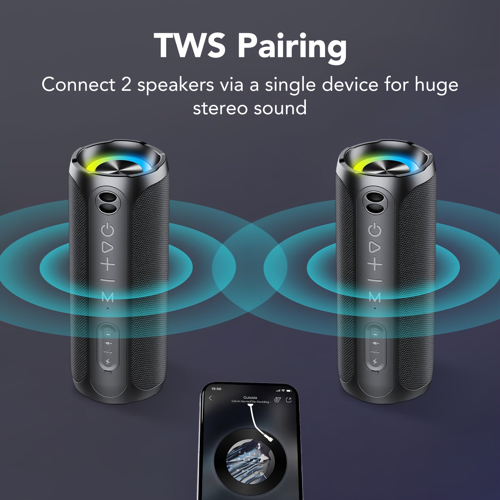 Wireless Portable Speaker with HD Sound