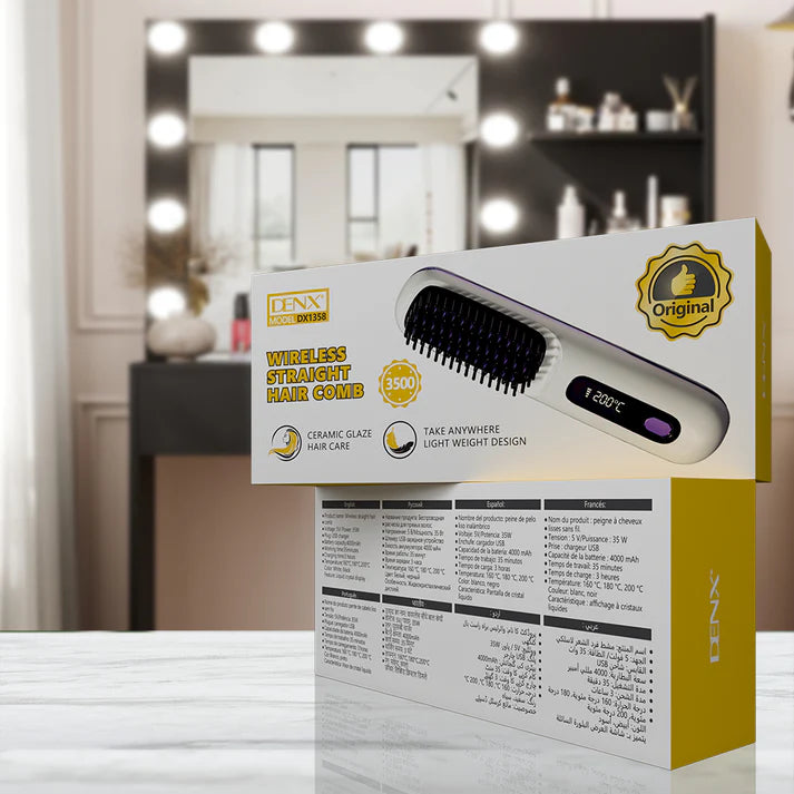 Amaryllis Wireless Straight Hair Comb