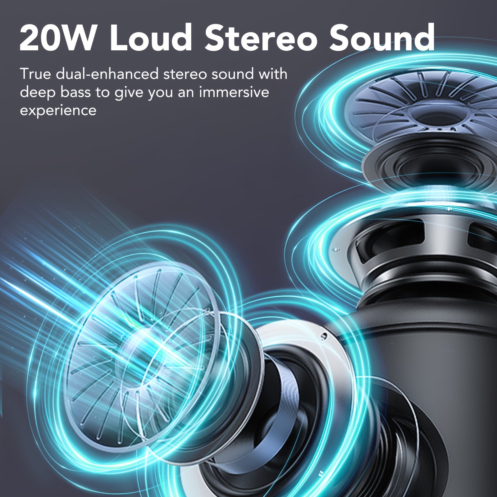 Wireless Portable Speaker with HD Sound
