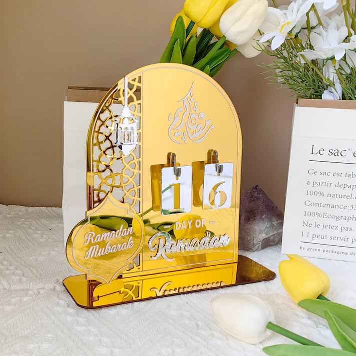 Amaryllis Ramadan Countdown Calander With Replacing Numbers