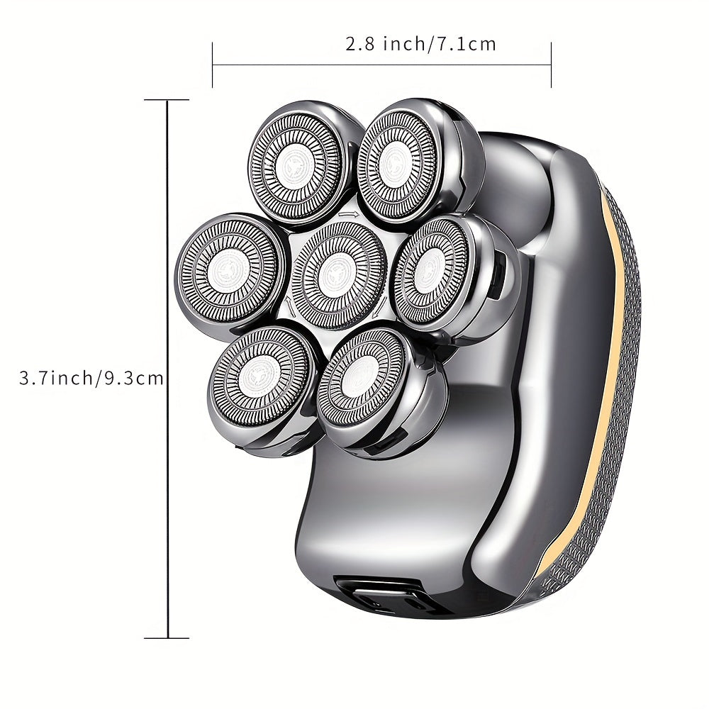 6-in-1 Rechargeable Men's Shaver & Grooming Kit