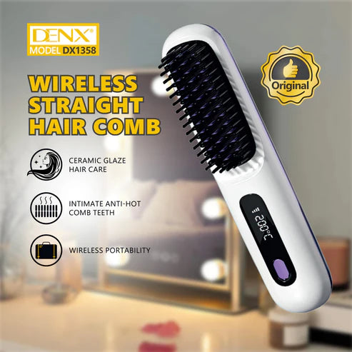 Amaryllis Wireless Straight Hair Comb